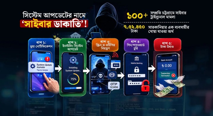 এক ক্লিকেই ফোনের নিয়ন্ত্রণ হারাচ্ছেন ব্যবহারকারীরা